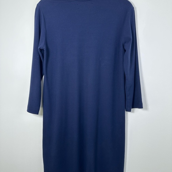 Reformation Women’s Benji Dress Navy Blue Size XS - Picture 4 of 9